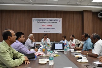 Agriculture Commission, Assam visits ICAR-IARI,  Assam
