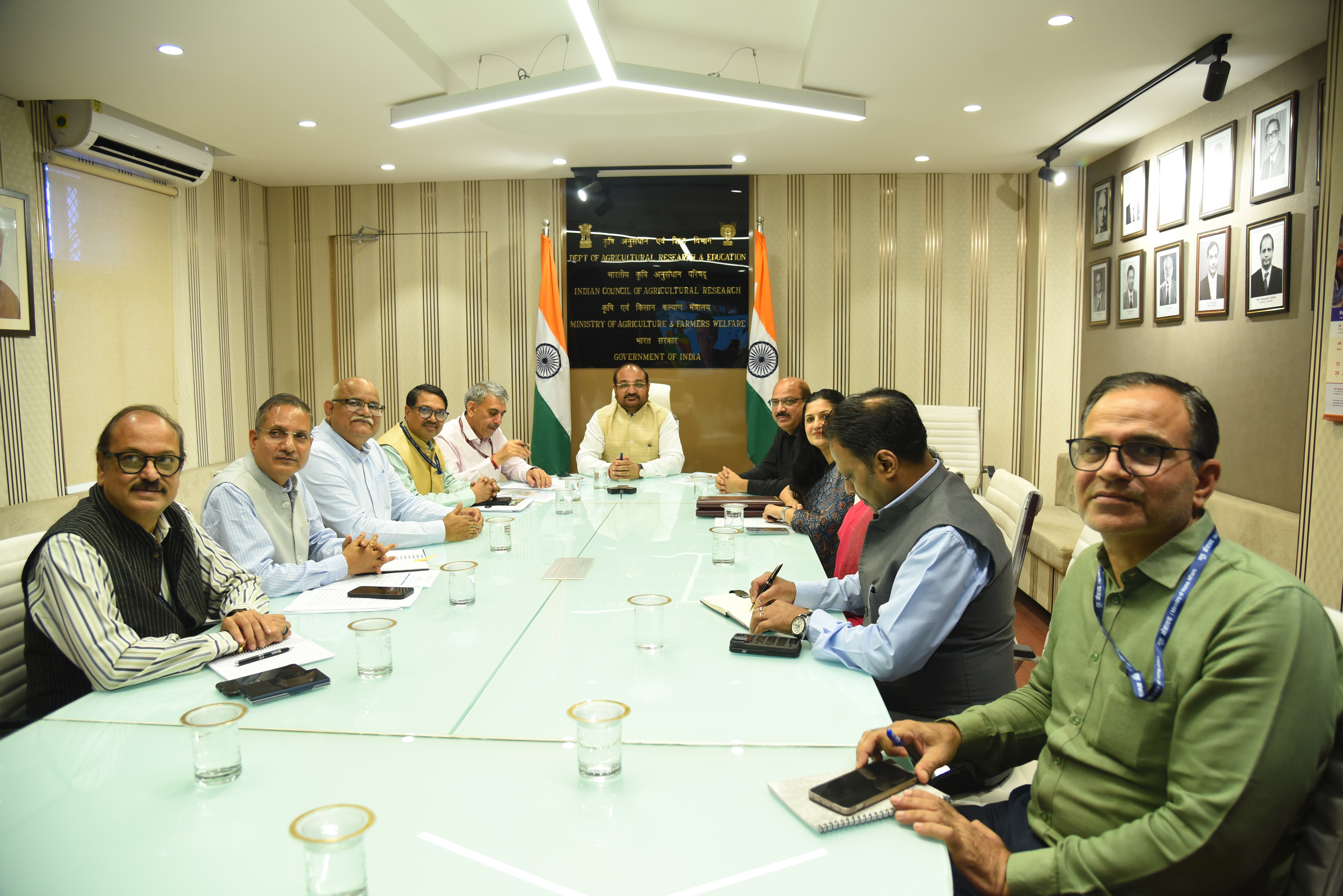 MoU signing Ceremony Between ICAR and CGIAR 