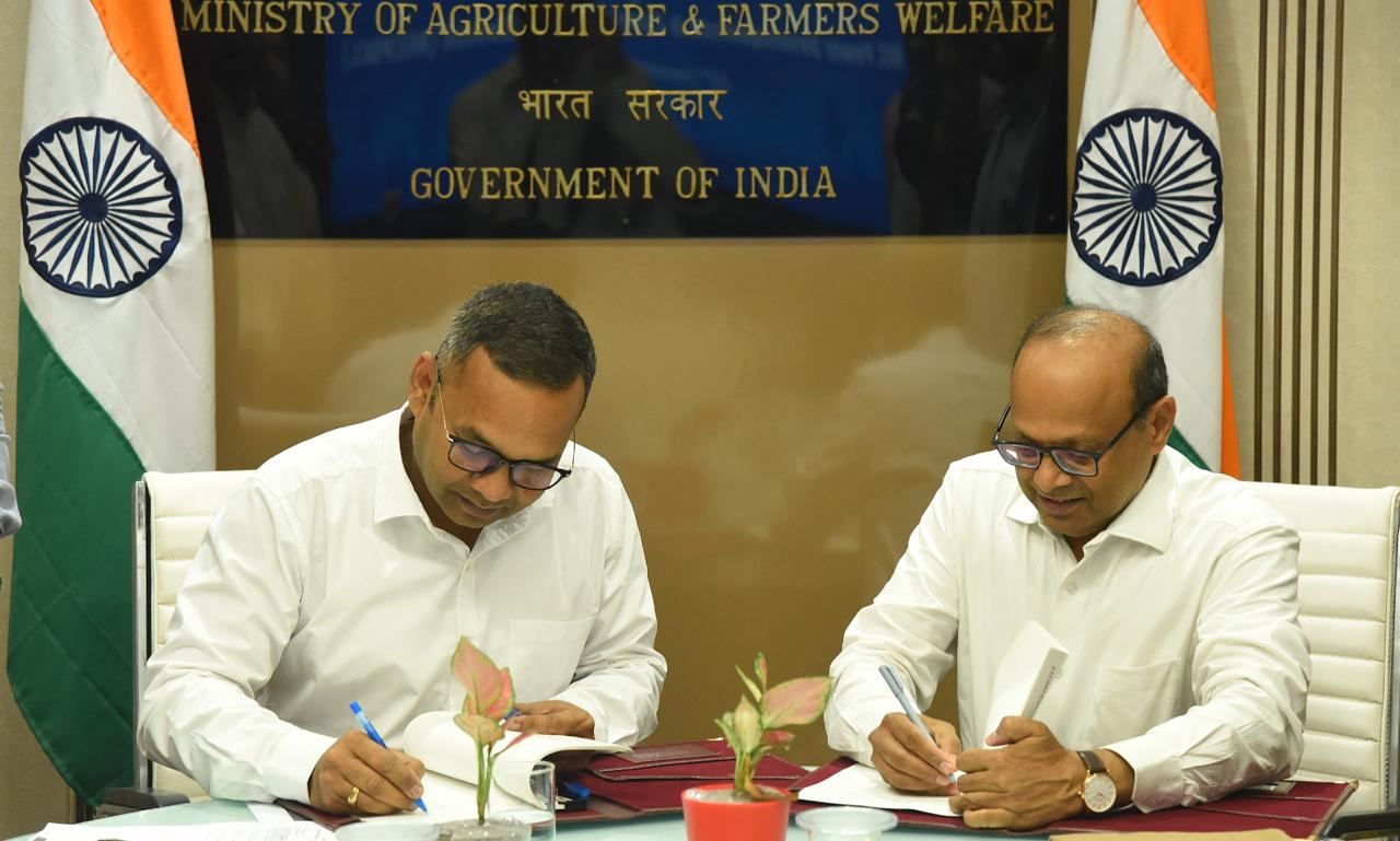 Signing of MoU with RECPDCL for Solarization of ICAR institutes
