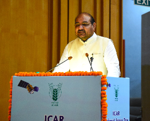 ICAR Celebrates National Space Day on the Theme “Research and Development in Space Technology and Agricultural Transformation”