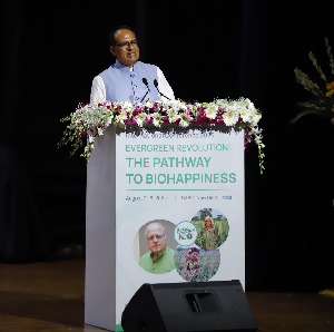 Prime Minister Shri Narendra Modi inaugurates the M.S. Swaminathan Centenary International Conference 2025