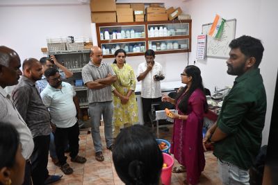 Hands on training programme on minimal processing of Cashew Apples Organised at ICAR-DCR, Puttur, Karnataka