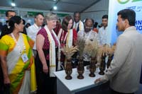 G20 ministers at IIMR exhibition stall