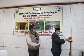 ICAR-IISWC, Dehradun organizes Training Programme on Tools and Techniques of Sampling in Soil and Water Conservation Research 02