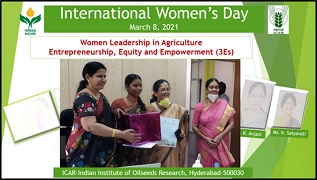 ICAR-Indian Institute of Oilseeds Research, Hyderabad 01