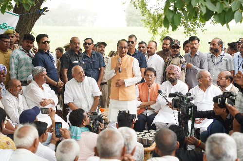 On the Fourth Day of the 'Viksit Krishi Sankalp Abhiyan', Shri Shivraj Singh Chouhan Reaches Meerut, Uttar Pradesh