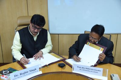 ICAR–University of Ladakh Collaboration Reinforces KVK System for Climate-Resilient Agriculture