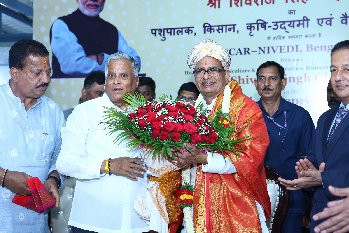Union Agriculture Minister Shri Shivraj Singh Chouhan Visits ICAR–NIVEDI, Bengaluru