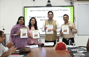 Agripreneurship Program on Food Processing Organized