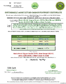 Nadia KVK Makes History as India's First Net Zero Certified KVK
