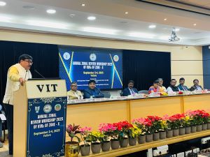 Annual Zonal Review Workshop 2025 of KVKs, Zone X, Held at VIT Vellore