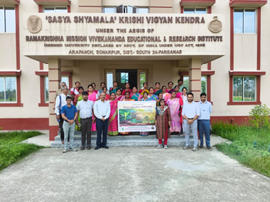 Intensive Campaign on Balanced Use of Fertilizers for Sustainable Soil Health Organised at SSKVK, South 24 Parganas, West Bengal