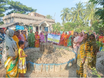 Gender-Friendly Keyhole Nutrition Gardens: Transforming Saline Homesteads into Nutri-Farms
