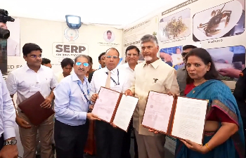 Andhra Pradesh CM Launches ICAR-CIBA’s Innovative Seaweed–Shrimp Integration Model for Coastal Livelihood Development