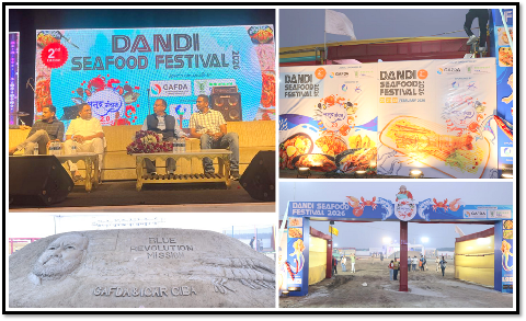 Second Seafood Festival–2026 ‘Samudra Manthan’ Draws Massive Public Response at Dandi Beach, Surat (Gujarat)