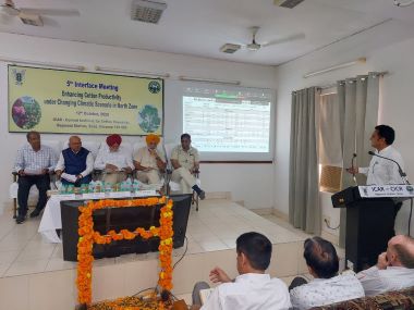 5th Stakeholders Interface Meeting on Enhancing Cotton Productivity under Changing Climatic Scenario North Zone