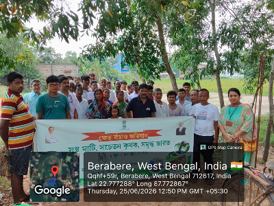 ICAR-CIFE Kolkata Centre organizes Kisan Goshti-cum-Awareness Programme under Khet Bachao Abhiyaan at Hooghly- a high fertilizer consuming district of West Bengal