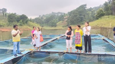 ICAR-CIFRI, Barrackpore Empowers Tribal Women through Scientific Cage Culture at Umiam Reservoir, Meghalaya