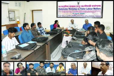 Advancing Fisher Labour Welfare for a Resilient Blue Economy: ICAR-CIFRI, Barrackpore Hosts Stakeholders’ Workshop under Samudra Sangam Initiative