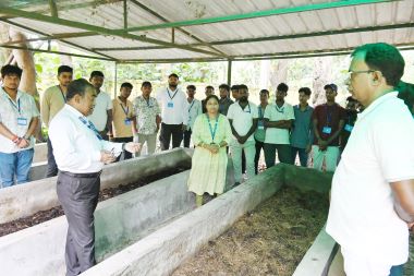 ICAR-CIFRI, Barrackpore Advances Fertiliser Substitution through Vermicomposting; Aligns with Vision of Viksit Bharat 2047 and Blue Economy