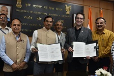 CIMMYT Delegation called on DG, ICAR