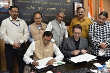 CIMMYT Delegation called on DG, ICAR