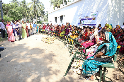 ICAR-CIWA, Bhubaneswar Extends Women-Friendly Coconut Dehusking Technology Support to 85 Women’s Groups in Odisha  21 Sept – 5 Oct 2026, Bhubaneswar, Odisha  ICAR–Central Institute for Women in Agriculture, Bhubaneswar, extended technology support to 85 women’s groups, comprising Self-Help Groups (SHGs) and Women Farmers’ Interest Groups, for adopting the Women-Friendly Pedal-Operated Coconut Dehusker on 21 September and 5 October 2026.  The initiative covered women beneficiaries from 41 villages across 23 Gram Panchayats in Puri district, Odisha, and is expected to benefit more than 1,000 women farmers, with a special focus on Scheduled Caste women.  Coconut dehusking is a labour-intensive activity that often exposes rural women to physical strain, muscular pain and the risk of hand and palm injuries. Developed by ICAR-CIWA, the pedal-operated dehusker is designed to address women’s ergonomic requirements, reduce drudgery and improve occupational safety and working conditions.   Hands-on training was also conducted for beneficiaries from all 85 groups across Pipili, Satyabadi, Brahmagiri, Kanas and Delanga blocks of Puri district to facilitate the adoption and effective use of the technology.  Dr Mridula Devi, Director, ICAR-CIWA, highlighted the Institute’s efforts to promote women-friendly technologies for drudgery reduction and women’s empowerment. She emphasized the potential of ICAR-developed technologies to improve women farmers’ working conditions and efficiency while enhancing their income and livelihood opportunities.  The initiative reflects ICAR-CIWA’s continued efforts to promote women-friendly agricultural technologies that improve occupational safety, enhance productivity and strengthen women’s participation in agriculture and agri-food systems.  ICAR-CIWA acknowledged the support extended by the group leaders and local facilitators of Samarpita Women Farmers Producer Company, Pipili block, and Mahila Vikas Sangathan, Satyabadi block, along with the Sarpanches of all 23 Gram Panchayats, in organising the two programmes. The initiative marks a step towards the technological, social and economic empowerment of women farmers in the region.  (Source: ICAR–Central Institute for Women in Agriculture, Bhubaneswar)