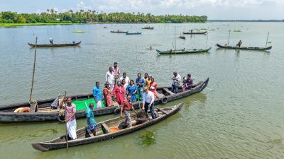 ICAR-CMFRI’s Stock Enhancement Initiative Boosts Black Clam Production in Vembanad Lake