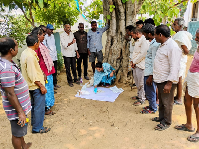Comprehensive Campaign on Balanced Fertilizer Use Organised by ICAR-CRIDA, Hyderabad