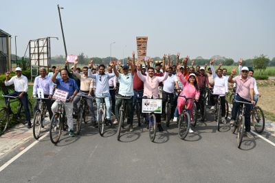 ICAR-ISRI, Lucknow Launches ‘Save Fuel, Save Nation’ Cycling Campaign