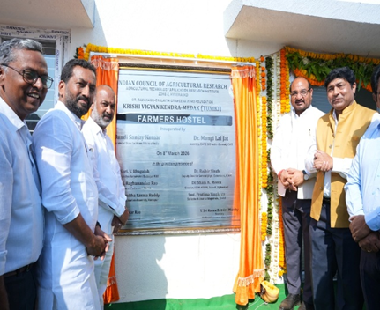 Farmers’ Hostel and Value Addition & Food Processing Laboratory Inaugurated at KVK Medak–2, Tuniki