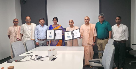 MoU inked with Hare Krishna Movement Charitable Foundation (HKMCF), Kokapet to Promote Millet-Based Nutrition Initiatives