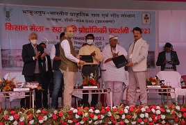 ICAR-IINRG organizes Kisan Mela-cum-Agricultural Technology Exhibition - 2021