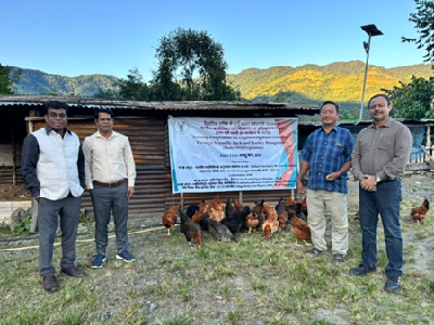 ICAR–IVRI, Bareilly and KVK Phek Organises Training on Scientific Backyard Poultry Management under NEH Programme