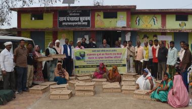 Distribution of Kadaknath Chicks and Farmer–Scientist Interaction on Poultry Rearing Organised under Farmer FIRST Programme