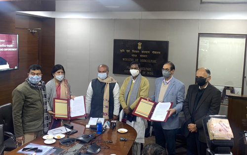 ICAR Signs MoU with MoFPI to support the micro level food entrepreneurs