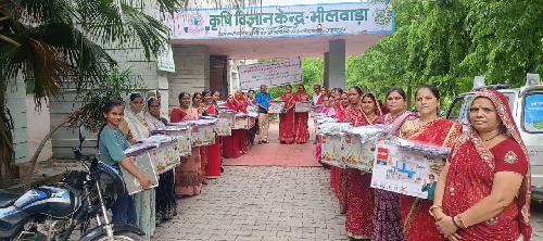 Training on Entrepreneurship Development in Fruit and Vegetable Processing for Rural SC Women Organised