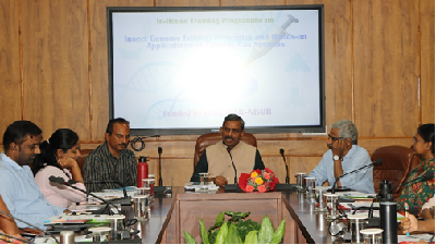 ICAR–NBAIR, Bengaluru Organises Training Programme on CRISPR/Cas-Based Insect Genome Editing
