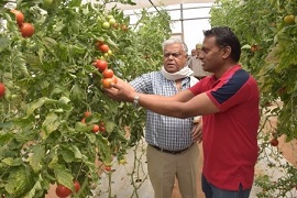 Former Chairman, ASRB visits ICAR-CAZRI, Jodhpur