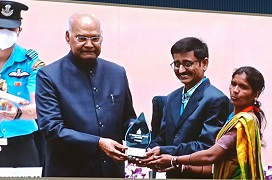 NICRA-KVK, Tumakuru (Hirehalli) of Karnataka bags First Prize in 3rd National Water Award - 2020