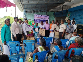 Farmer–Scientist Interaction Meet and Input Distribution under DAPSC Scheme Organized