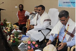 Dr. Sanjeev Kumar Balyan visits ICAR-NIVEDI, Bengaluru