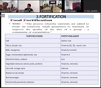 Webinar on National Nutrition Mission - the Way Forward" organized