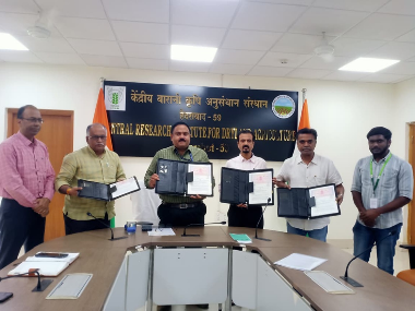 ICAR-CRIDA, Hyderabad Inks MoA with the Department of Agriculture and Farmers’ Empowerment (DAFE), Govt. of Odisha