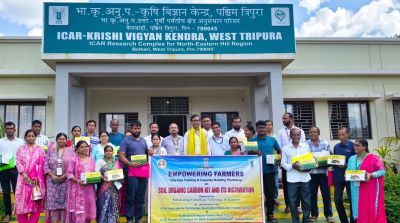 Training Workshop on Soil Organic Carbon Detection Kit Held in Tripura