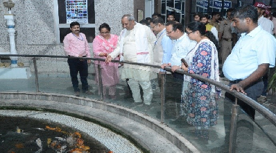 Uttar Pradesh’s Fisheries Minister Visits ICAR-NBFGR, Lucknow