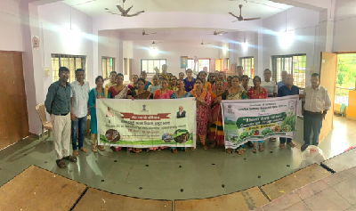 ICAR-CCARI, Goa Organises Khet Bachao Abhiyan: Balanced Use of Fertilizers and Sustainable Soil Health Practices