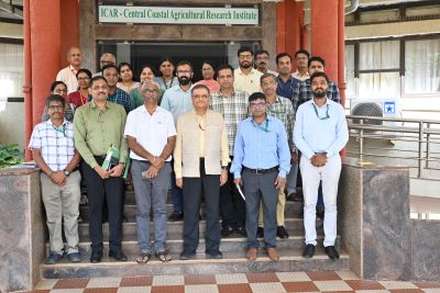 Shri Nikhil U. Dessai, Secretary (Agriculture), Govt of Goa, Visits ICAR- CCARI, Goa
