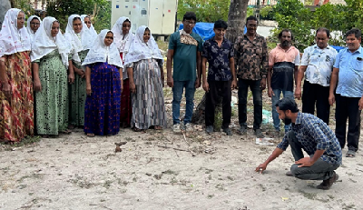 ICAR-CIARI Regional Station, Minicoy, Lakshadweep Conducts Intensive Campaign on Balanced Use of Fertilizers under MGMG Programme