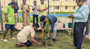 ICAR-CRRI, Cuttack Organizes Plantation Drive under Hariyali Amavasya Campaign